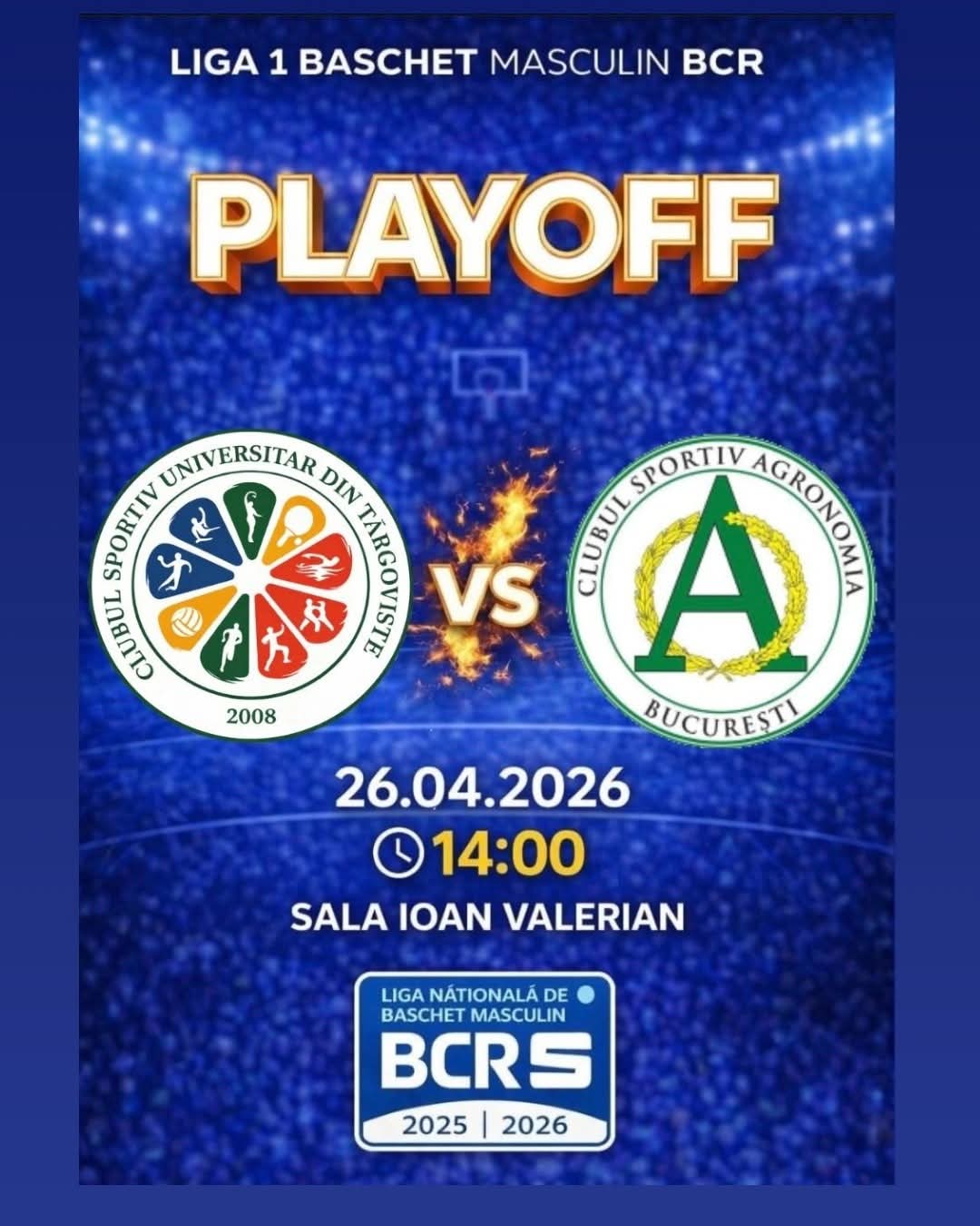 CSU Târgoviște joacă ultimul meci acasă