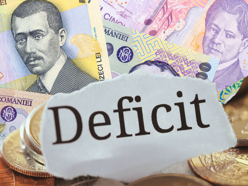 Deficit bugetar limitat la 1,03% din PIB