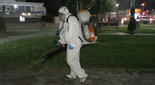 Dezinsecție în Târgoviște, 23 apr – 8 mai