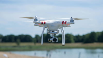 Dronă surprinde operator ilegal în Bacău