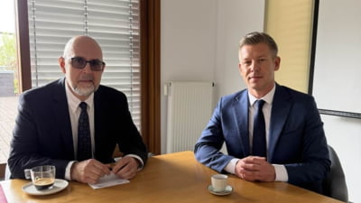 Kelemen Hunor și Peter Magyar la Budapesta