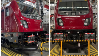 Locomotive moderne, pregătite pentru rute.