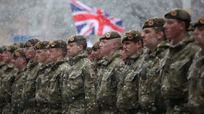 Mobilizare în Marea Britanie pentru război