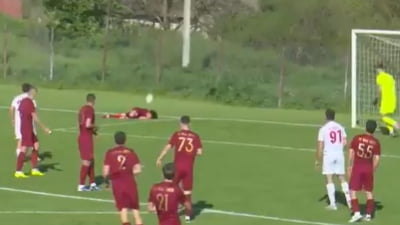 Autogol spectaculos în fotbalul moldovenesc