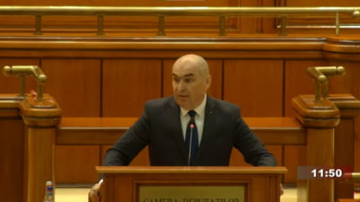 Bolojan atacă PSD în dezbaterea moțiunii