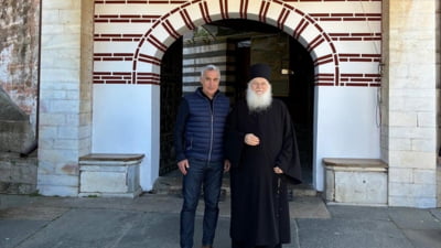 Călin Georgescu la Muntele Athos: întâlnire spirituală