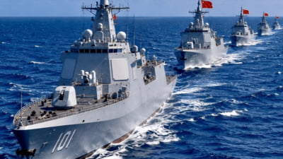 China mobilizează 100 de nave în Indo-Pacific
