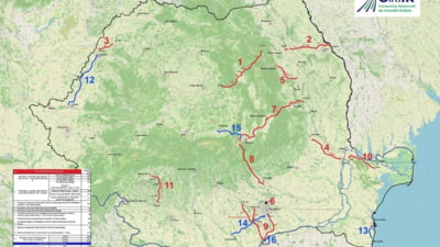Cinci mari proiecte de autostrăzi în curs