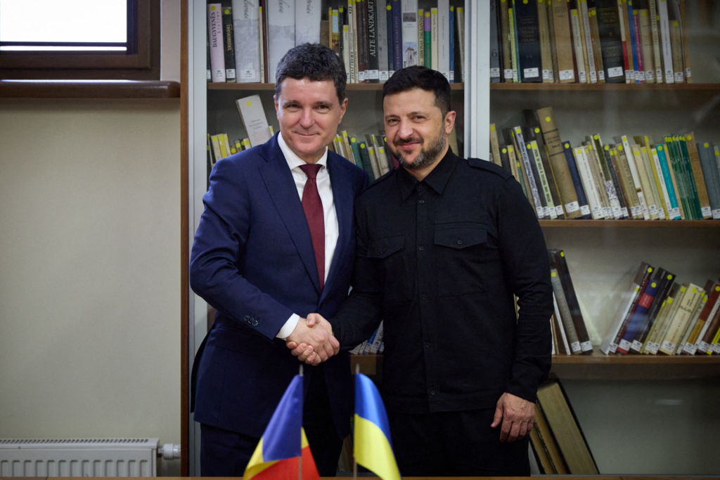 Critici în Ucraina la adresa lui Nicușor Dan