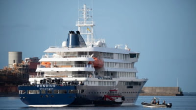 Debarcarea pasagerilor în Tenerife