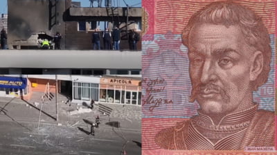 Drona rusească atacă un cartier din Galați