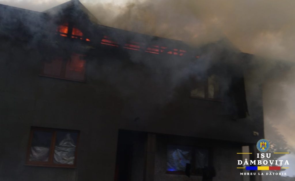 Incendiu devastator în Cornățelu!