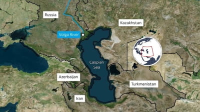 Marea Caspică: ruta secretă pentru drone iraniene