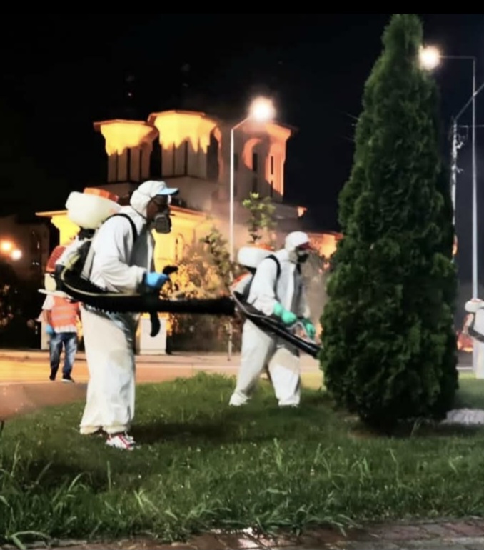 Noi acțiuni de dezinsecție în Târgoviște!