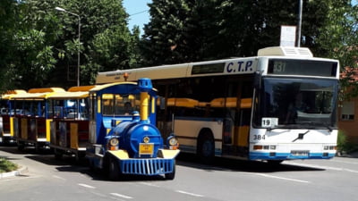 Oraș din România: transport public 1 leu