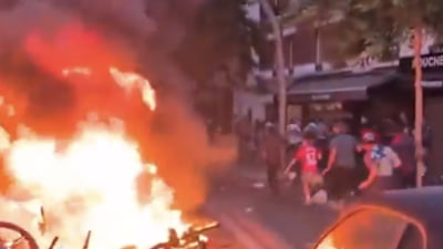 Paris, haos după victoria PSG în finală