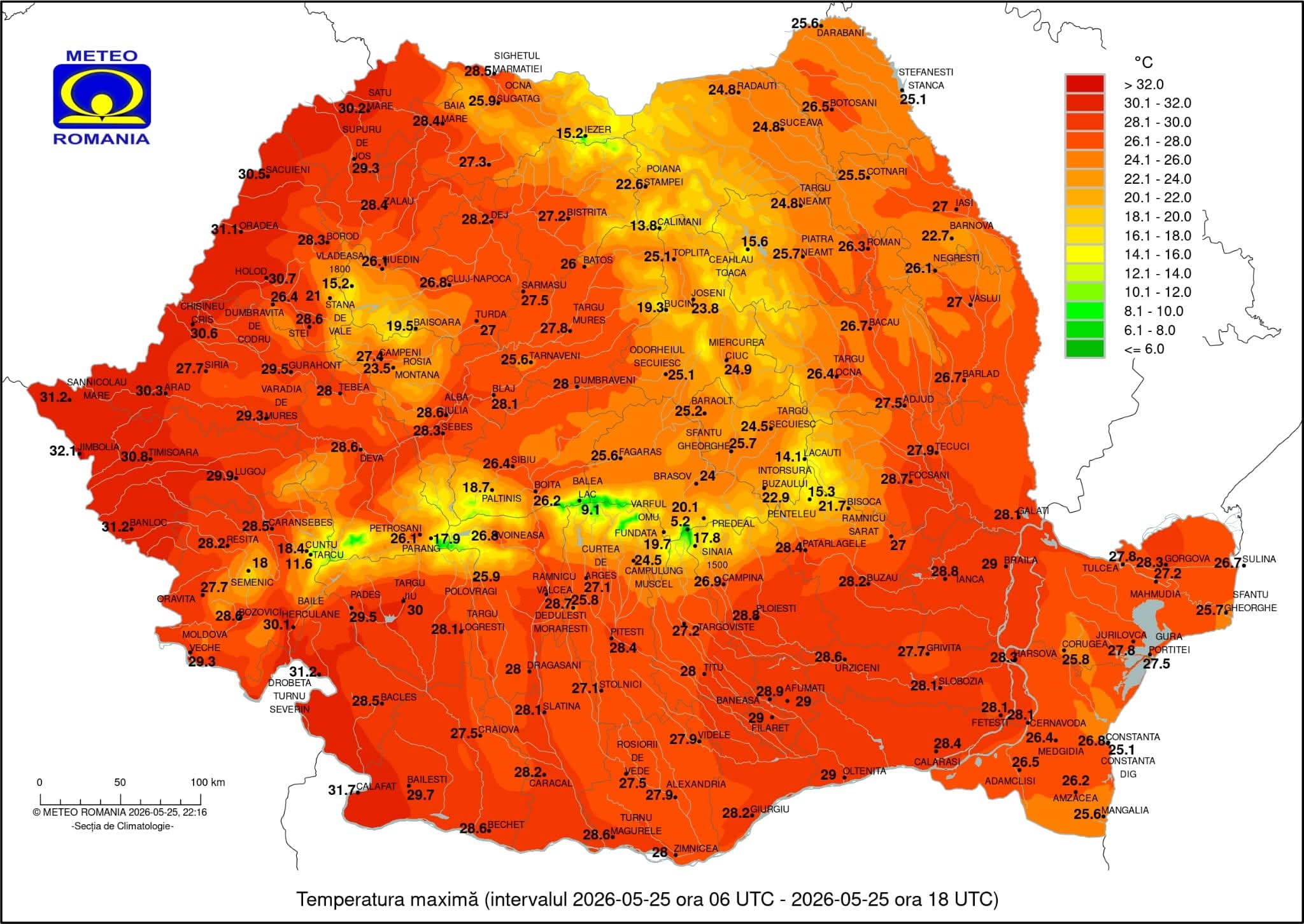 Primele temperaturi tropicale din 2026!