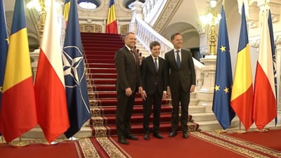 Șeful NATO, întâmpinat la Cotroceni
