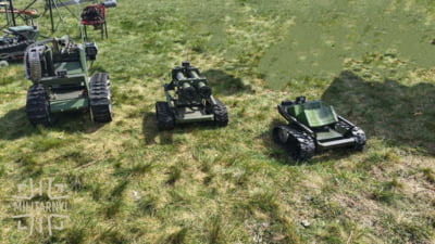 Ucraina desfășoară 25.000 de roboți pe front