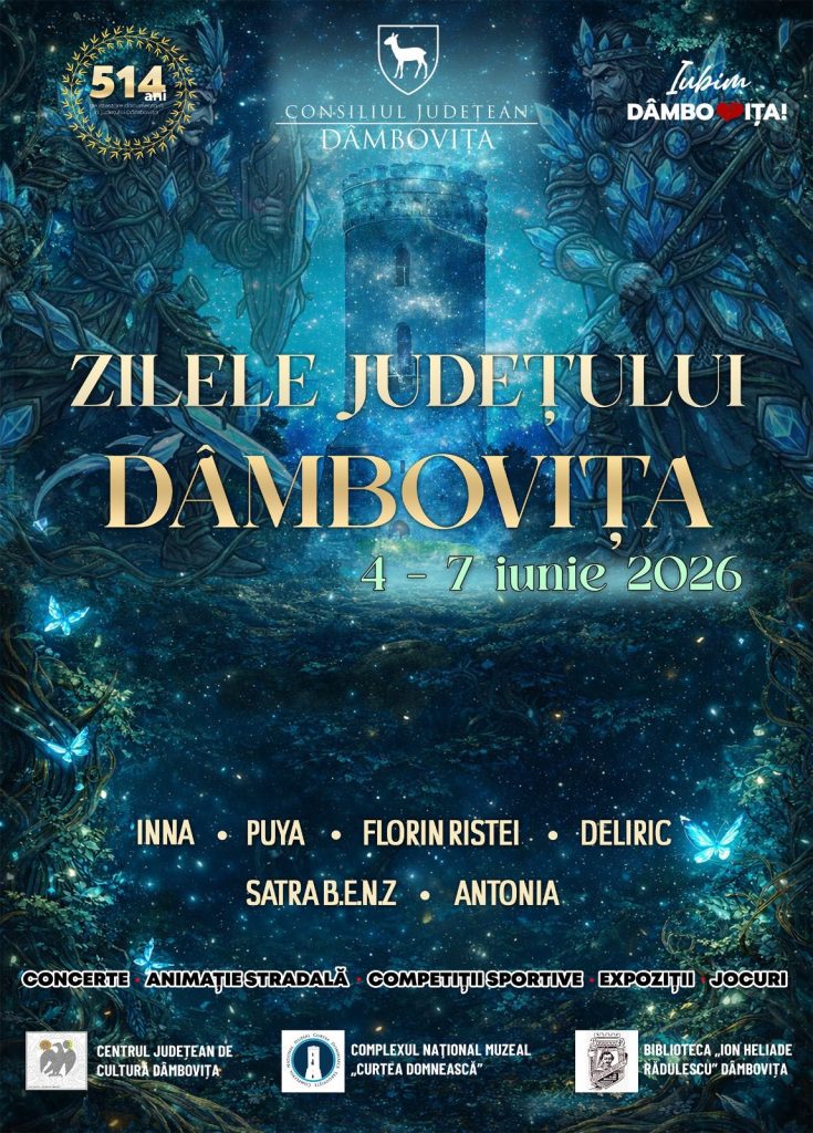 Zilele Județului 2026: patru zile de cultură