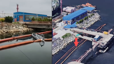 Drona explodată în Portul Constanța alertă vecinii
